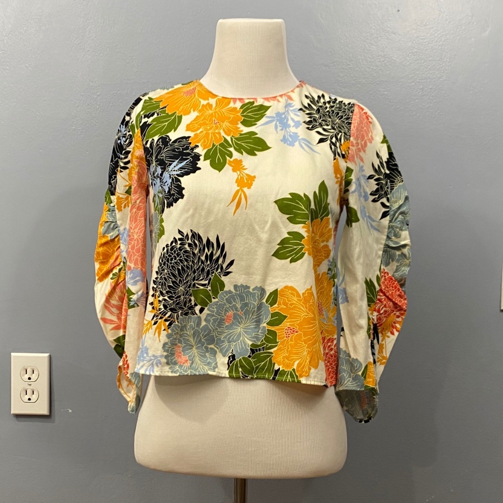 Floral blouse